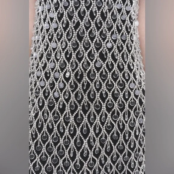 SIMKHAI Sallie Dress Size 4 $1,350.00 Embellished Beaded - Picture 5 of 16